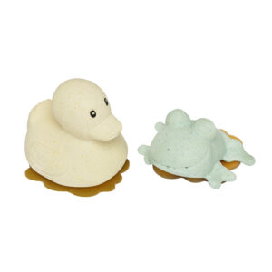 Vannilelude komplekt (Upcycled) - Duck & Frog