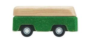 Mänguauto - roheline buss