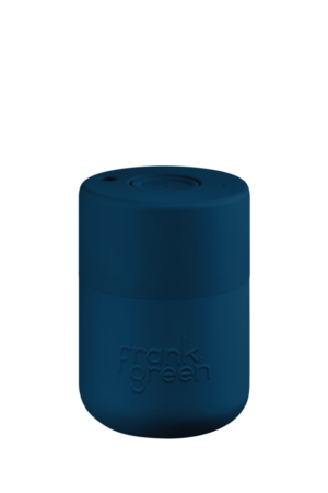 Juomapullo sulkupainikkeella, 230ml - Sailor Blue