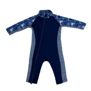 Stonz UV kombe, Navy/Wave - 0-6 kuud