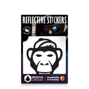 Reflective sticker, Monkey
