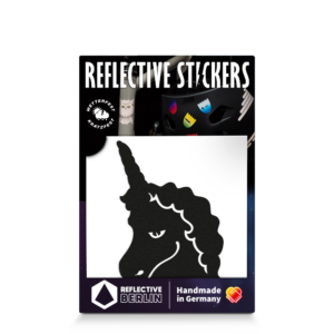 Reflective sticker, Unicorn