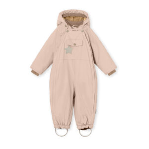 MATWISTI fleece lined snowsuit, rose dust