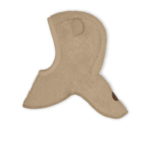 MATJEFFI teddyfleece elephant hood, savannah tan