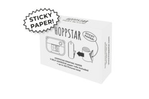 3x paper rolls - white, self adhesive