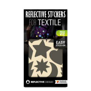 Reflective textile stickers, Shine