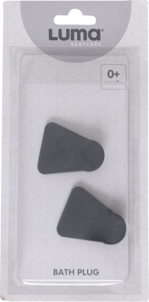Kylpyammeen tulppa, 2 kpl - Dark Grey