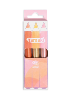 Glitter näomaalingu pliiatsid 3 tk
