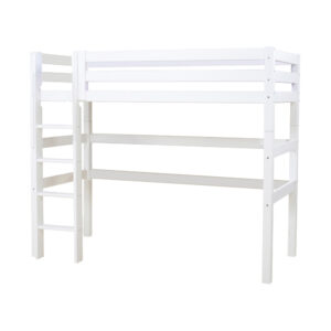 Hoppekids ECO Luxury High sleeper 90x200 cm, Flexible slat frame, White