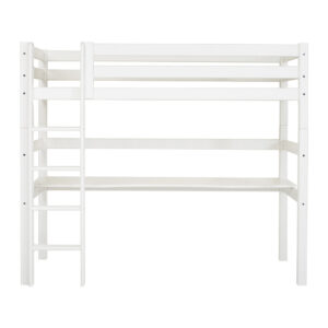 Hoppekids ECO Luxury High sleeper 90x200 cm with desk, White
