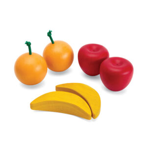 Hedelmät & vihannekset (omena, appelsiini, banaani)