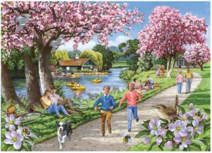 Apple Blossom Time 1000 Piece Puzzle