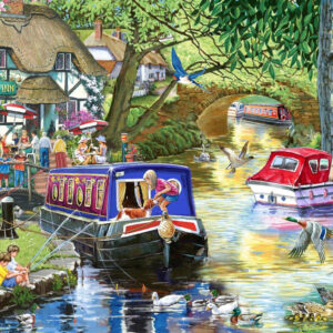 Summer on the River 1000 Piece Puzzle