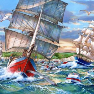 Tall Ships 1000 Piece Puzzle