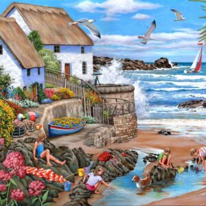 Seaspray Cottages 1000 Piece Puzzle