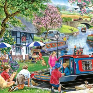 Narrow Escape 1000 Piece Puzzle