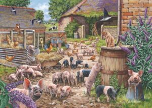 Piglet Pandemonium 500 Puzzle