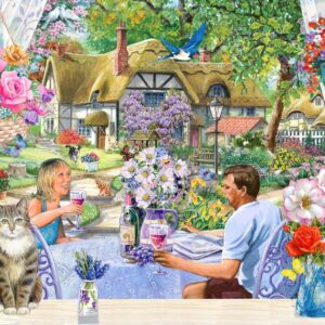 Enjoying the Garden BIG 500 Puzzle
